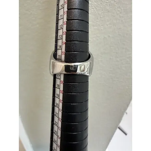 Mens Sterling Silver Native American Chief Head Ring Biker Style Size 13 - Picture 7 of 7